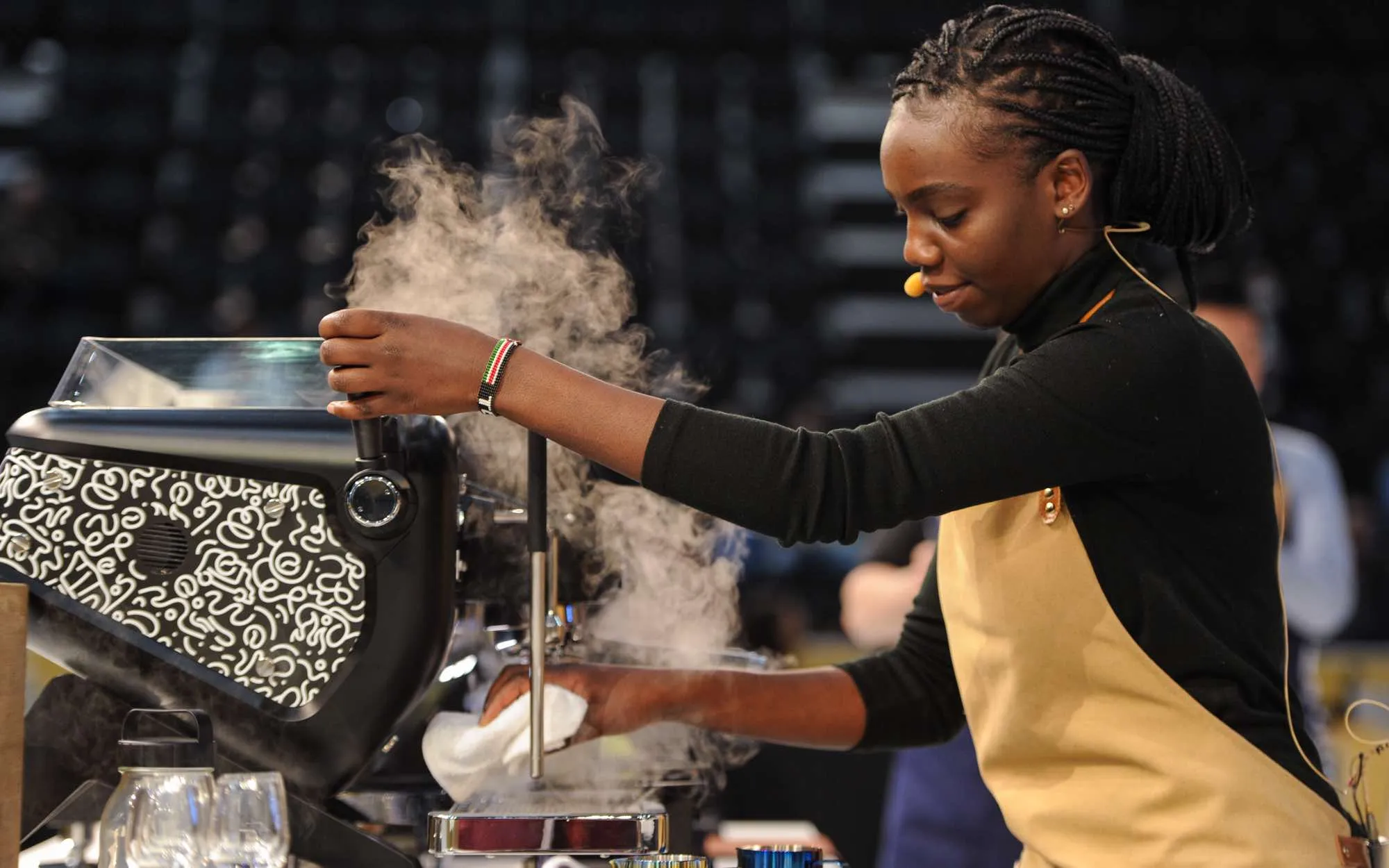 Esther 'Tess' Ochieng - Professional Barista